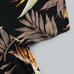 NEW ARRIVALS Trophy Clothing Duke Hawaiian Shirt Black 45 NEW ARRIVALS Trophy Clothing Duke Hawaiian Shirt Black