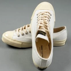 Trophy Clothing Mill Trainers Low-Top White X Cream