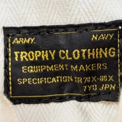 Trophy Clothing Mill Trainers Low-Top White X Cream