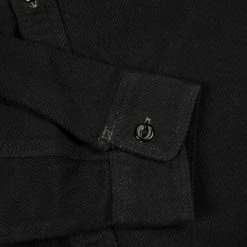 Trophy Clothing Machine Age Flannel Shirt Black