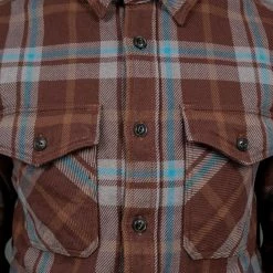 UES Extra Heavy Flannel Shirt Wine