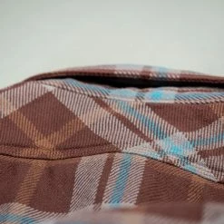 UES Extra Heavy Flannel Shirt Wine