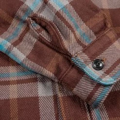 UES Extra Heavy Flannel Shirt Wine