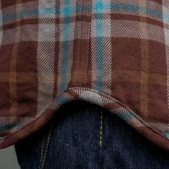 UES Extra Heavy Flannel Shirt Wine