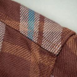 UES Extra Heavy Flannel Shirt Wine