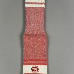 UES Heather Socks Burgundy