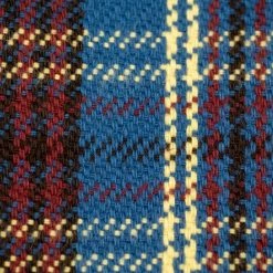 UES Heavy Flannel Shirt Dark Blue Check