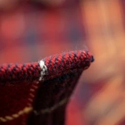 UES Heavy Flannel Shirt Dark Red Check