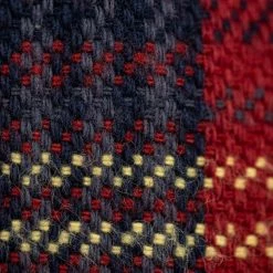 UES Heavy Flannel Shirt Dark Red Check