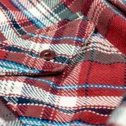 UES Heavy Flannel Shirt Red Small Check 59 UES Heavy Flannel Shirt Red Small Check