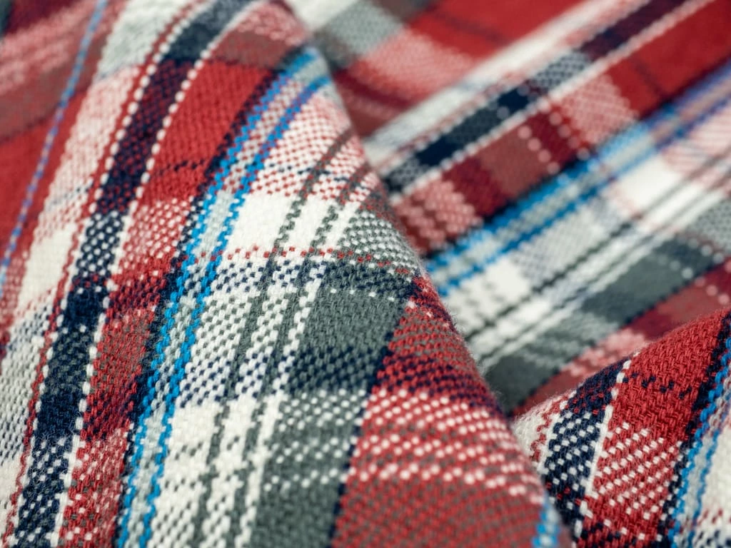 UES Heavy Flannel Shirt Red Small Check 32 UES Heavy Flannel Shirt Red Small Check