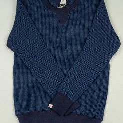 UES Indigo Waffle Sweatshirt