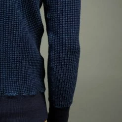 UES Indigo Waffle Sweatshirt