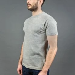 UES Ramayana Crew-Neck Pocket T-Shirt Grey 23 UES Ramayana Crew-Neck Pocket T-Shirt Grey