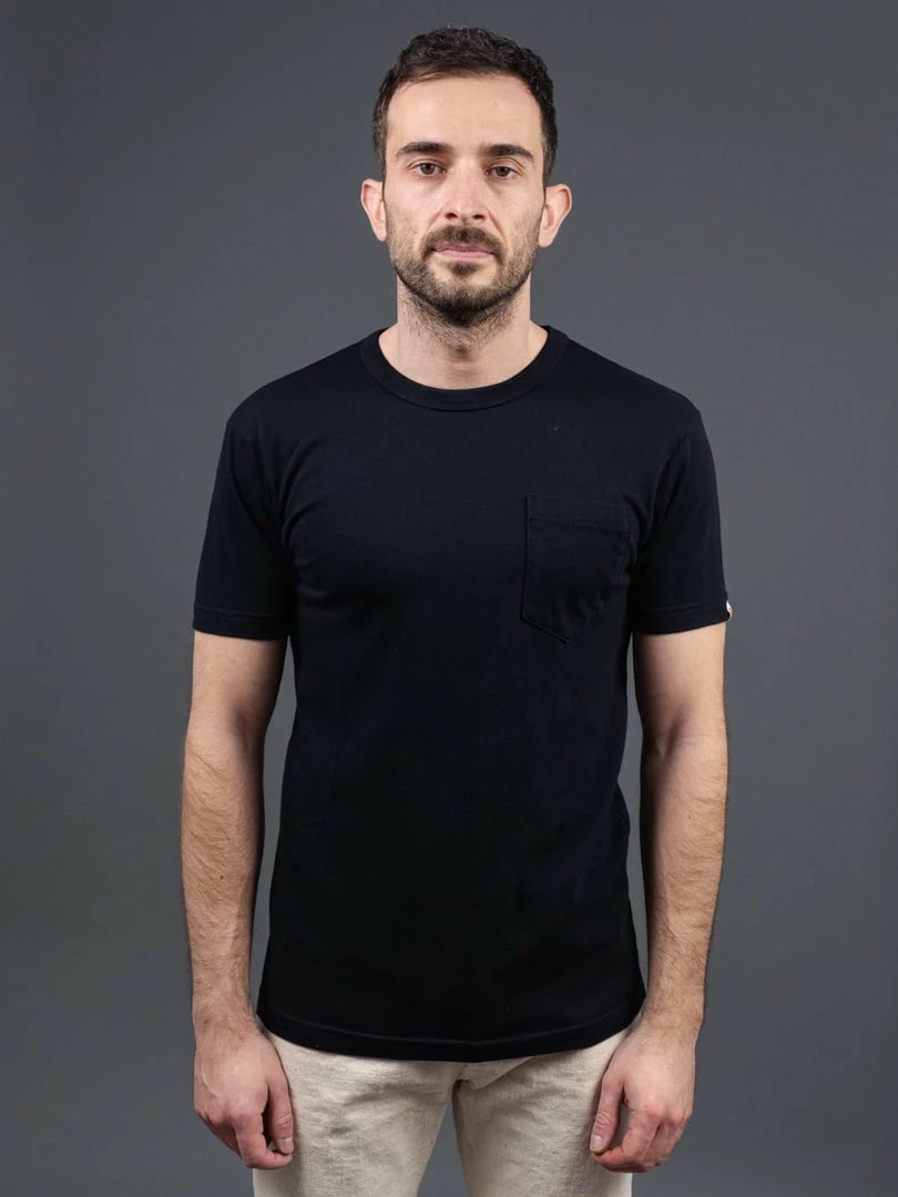 UES Ramayana Crew-Neck Pocket T-Shirt Black 3 UES Ramayana Crew-Neck Pocket T-Shirt Black