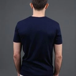 UES Ramayana Crew-Neck Pocket T-Shirt Navy