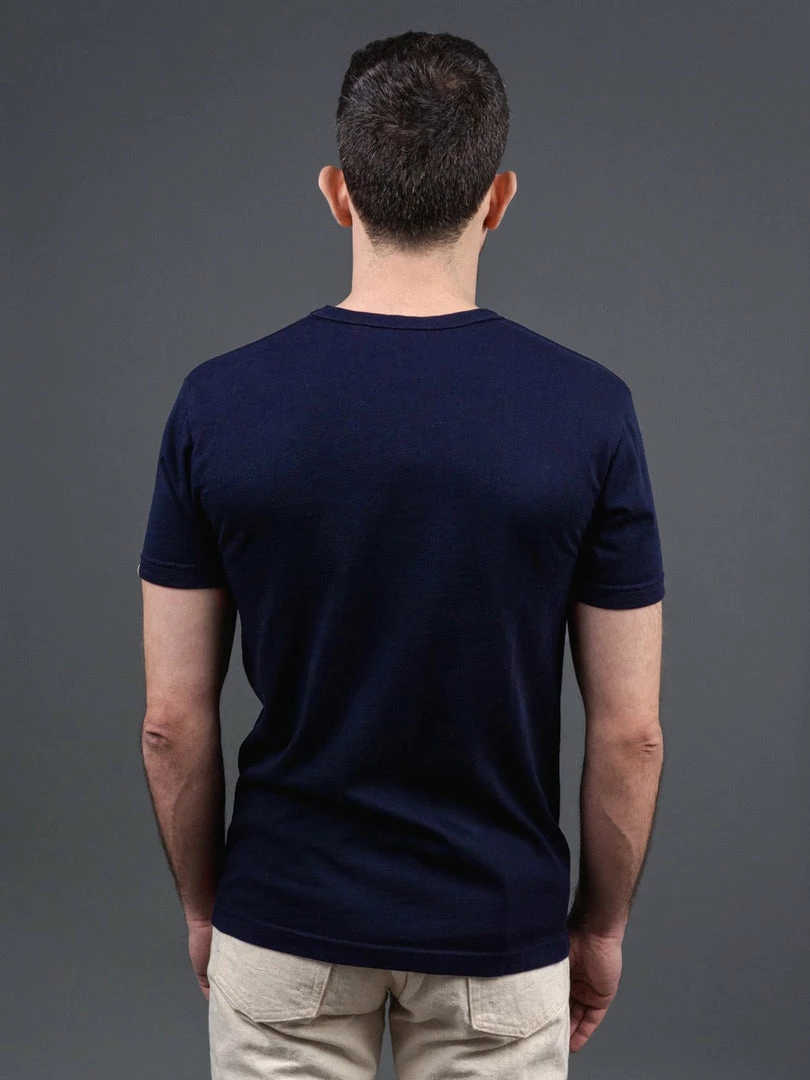 UES Ramayana Crew-Neck Pocket T-Shirt Navy 4 UES Ramayana Crew-Neck Pocket T-Shirt Navy