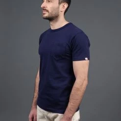 UES Ramayana Crew-Neck Pocket T-Shirt Navy 16 UES Ramayana Crew-Neck Pocket T-Shirt Navy