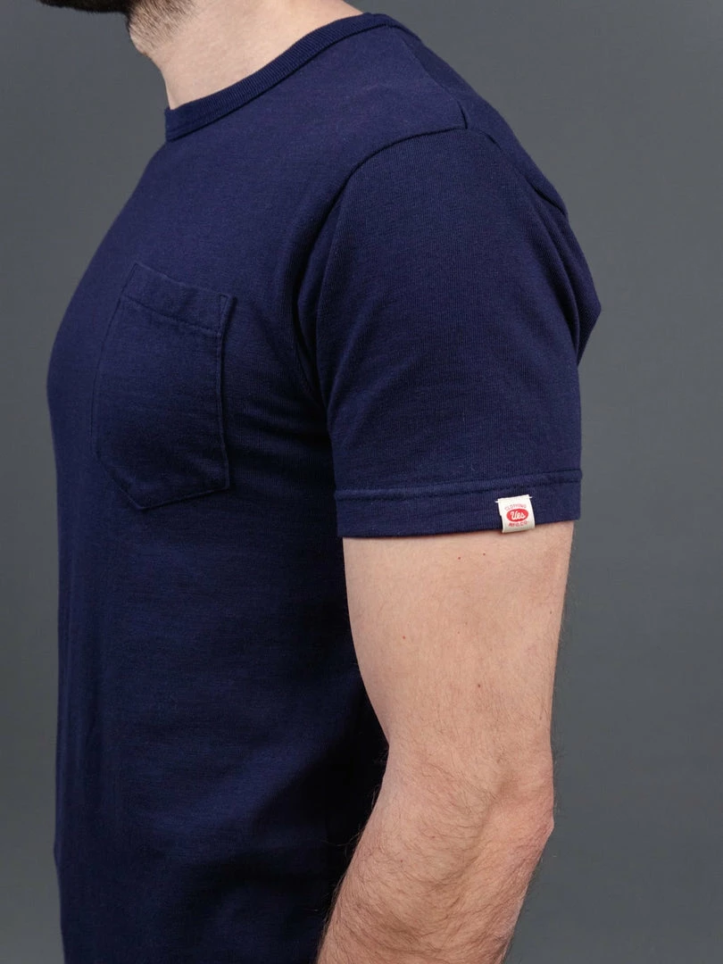 UES Ramayana Crew-Neck Pocket T-Shirt Navy 7 UES Ramayana Crew-Neck Pocket T-Shirt Navy