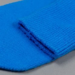 UES Yarn Uneveness Three-Ply Socks Blue 13 UES Yarn Uneveness Three-Ply Socks Blue