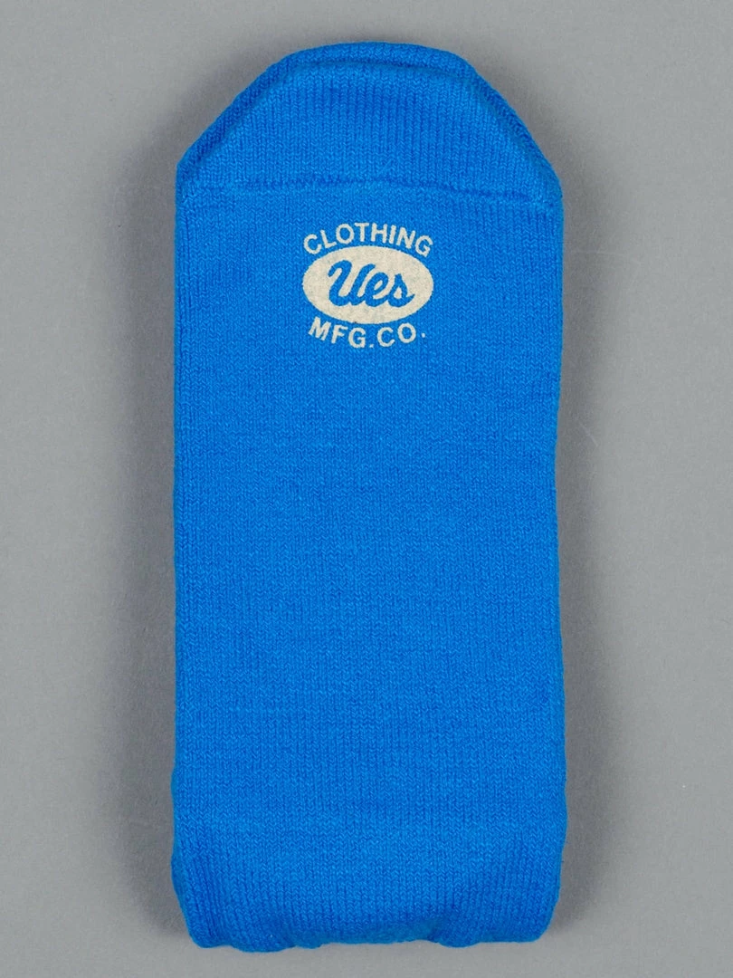 UES Yarn Uneveness Three-Ply Socks Blue 4 UES Yarn Uneveness Three-Ply Socks Blue