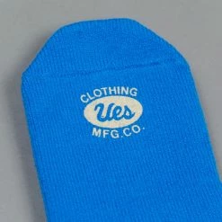 UES Yarn Uneveness Three-Ply Socks Blue 12 UES Yarn Uneveness Three-Ply Socks Blue