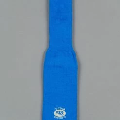 UES Yarn Uneveness Three-Ply Socks Blue