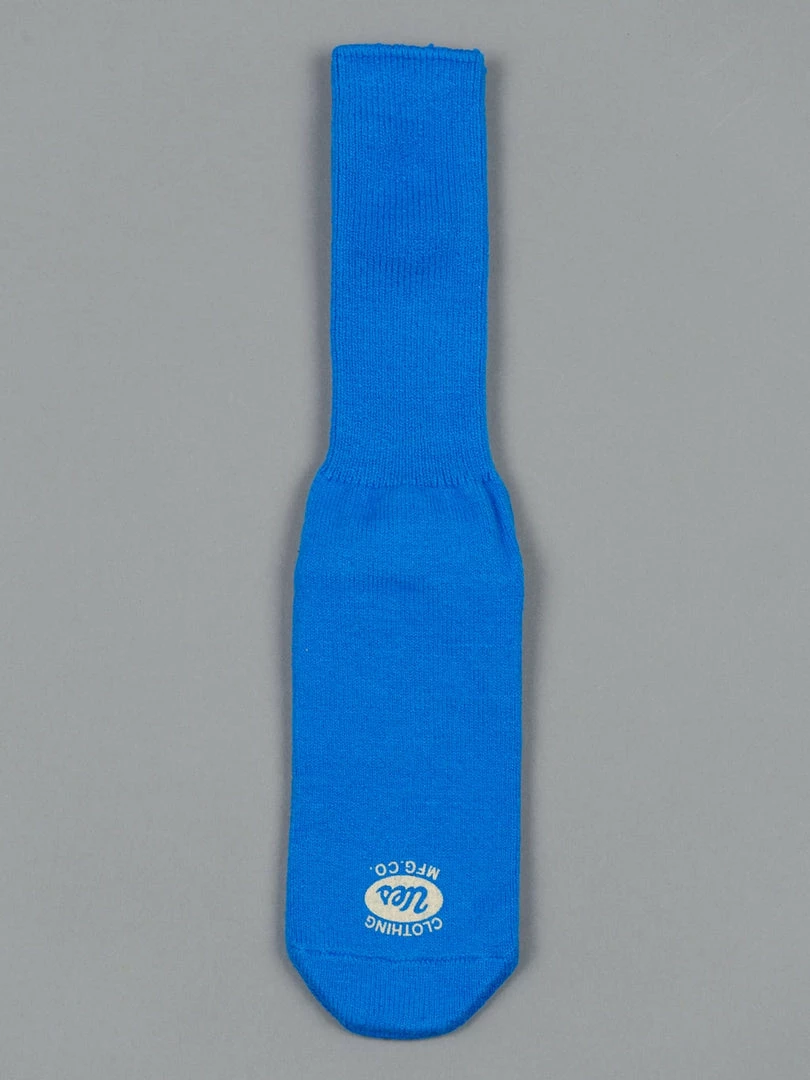 UES Yarn Uneveness Three-Ply Socks Blue 3 UES Yarn Uneveness Three-Ply Socks Blue