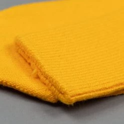 UES Yarn Uneveness Three-Ply Socks Yellow