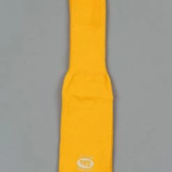 UES Yarn Uneveness Three-Ply Socks Yellow