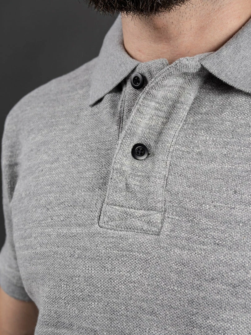 UES Polo Shirt Grey 7 UES Polo Shirt Grey