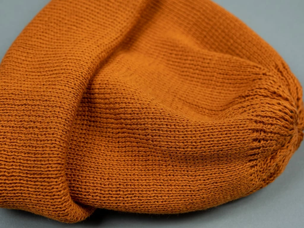 Mighty Shine Double Short Watch Cap Orange 4 Mighty Shine Double Short Watch Cap Orange