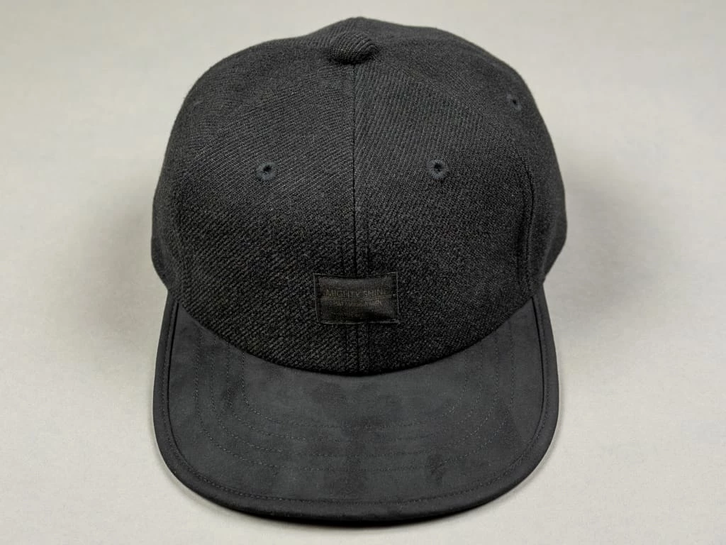 Mighty Shine Serge Short Brim Cap Black 8 Mighty Shine Serge Short Brim Cap Black