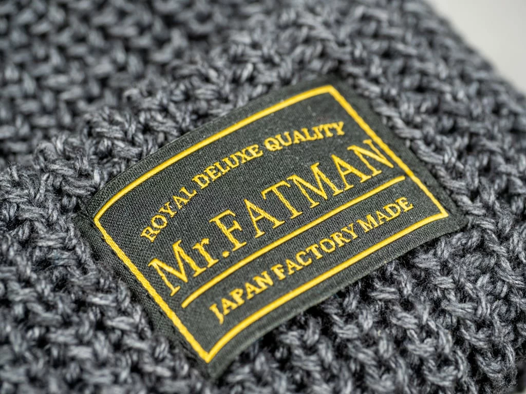 Mr. Fatman Hue Watch Cap Charcoal Grey 5 Mr. Fatman Hue Watch Cap Charcoal Grey
