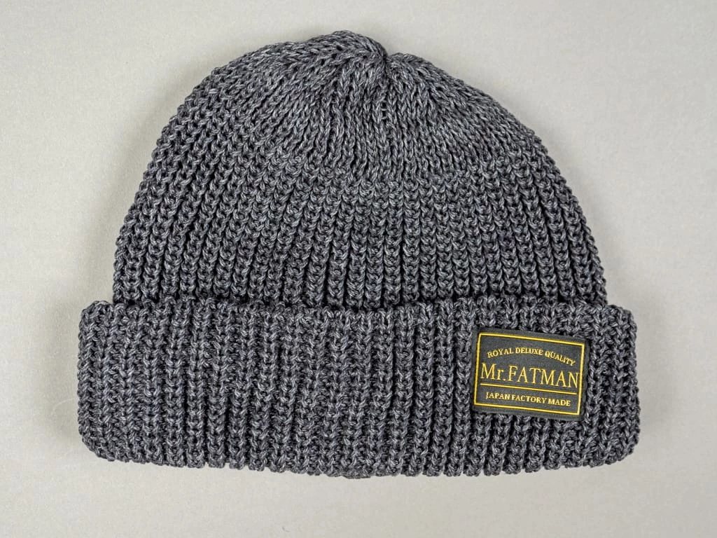 Mr. Fatman Hue Watch Cap Charcoal Grey 3 Mr. Fatman Hue Watch Cap Charcoal Grey