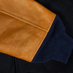 Muller & Bros. Di Maggio Horsehide Stadium Jacket