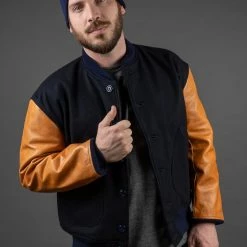 Muller & Bros. Di Maggio Horsehide Stadium Jacket