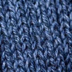 Nishiguchi Kutsushita Recycled Cotton Ribbed Socks Denim