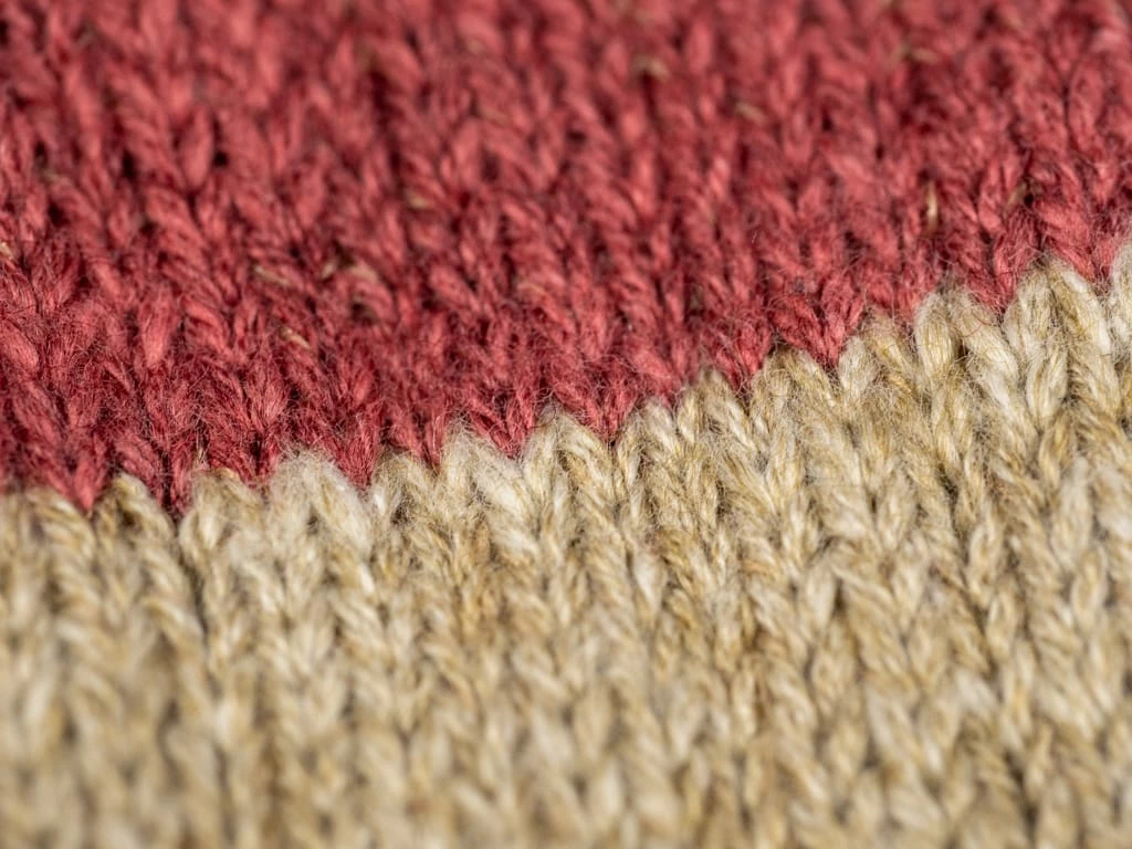 Nishiguchi Kutsushita Wool Cotton Slab Socks Red 17 Nishiguchi Kutsushita Wool Cotton Slab Socks Red