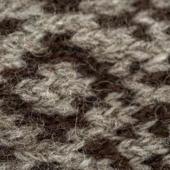 Nishiguchi Kutsushita Wool Jacquard Socks Grey