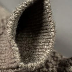 Nishiguchi Kutsushita Wool Jacquard Socks Grey