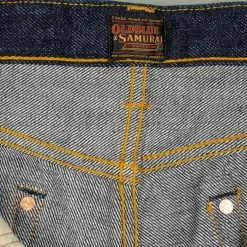 Old Blue X Samurai Jeans 21oz Kisouma Slim Straight Jeans