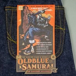 Old Blue X Samurai Jeans 21oz Kisouma Slim Straight Jeans