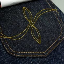 Old Blue X Samurai Jeans 21oz Kisouma Slim Straight Jeans