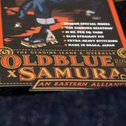Old Blue X Samurai Jeans 21oz Kisouma Slim Straight Jeans