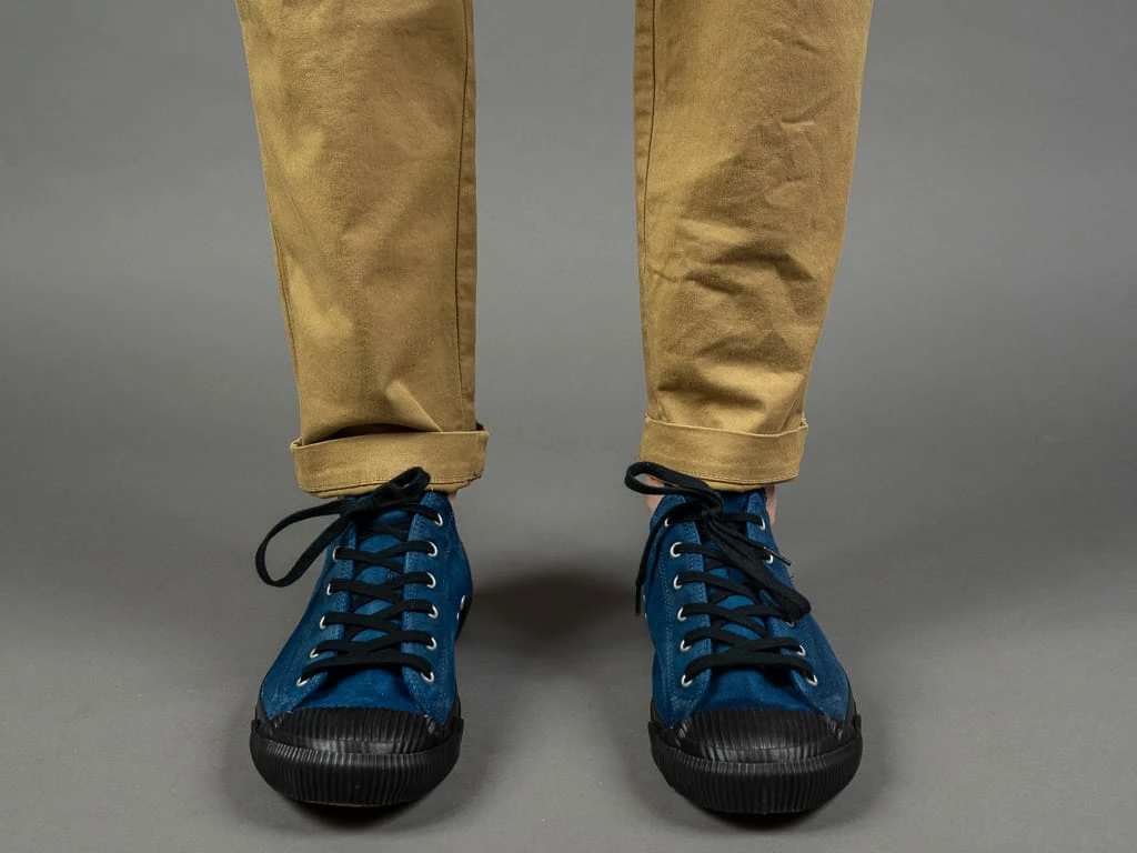 PRAS Sneakers Pras Shellcap Low Indigo Hand Dyed Sneakers 23 PRAS Sneakers Pras Shellcap Low Indigo Hand Dyed Sneakers