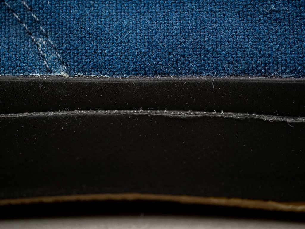 PRAS Sneakers Pras Shellcap Low Indigo Hand Dyed Sneakers 12 PRAS Sneakers Pras Shellcap Low Indigo Hand Dyed Sneakers