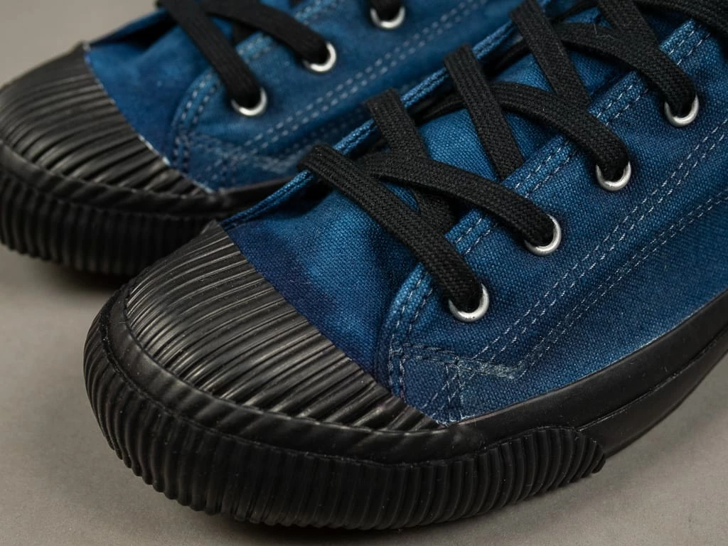 PRAS Sneakers Pras Shellcap Low Indigo Hand Dyed Sneakers 6 PRAS Sneakers Pras Shellcap Low Indigo Hand Dyed Sneakers