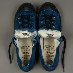 PRAS Sneakers Pras Shellcap Low Indigo Hand Dyed Sneakers 42 PRAS Sneakers Pras Shellcap Low Indigo Hand Dyed Sneakers