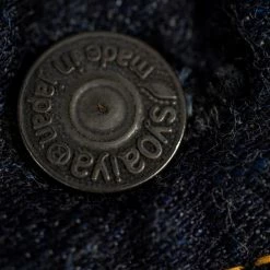 Pure Blue Japan BRK-013-ID 13.5oz Broken Twill Slim Tapered Jeans